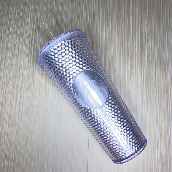 Starbucks Other - 2019 Starbucks Holiday Bling Silver Stud Tumbler